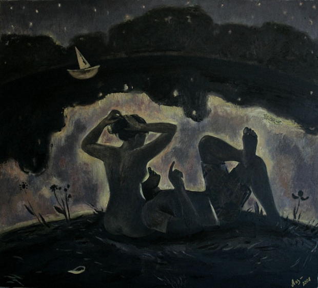 Night by Anastasia Hohriakova
